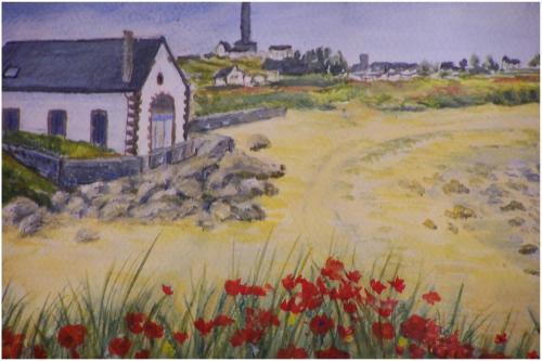 8-CoquelicotsBretagne_46x37-Acrylique