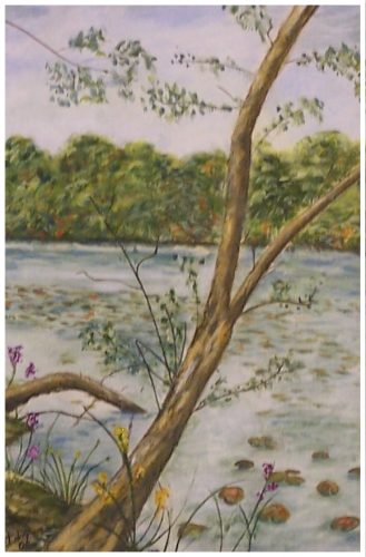 11-L'Etang_28x19-Acrylique