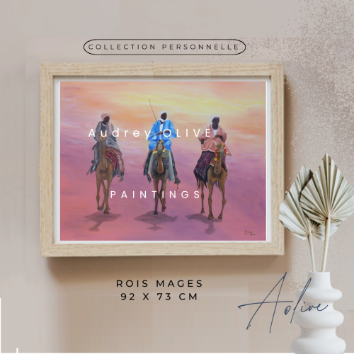 22-RoisMages_92x73 - Huile