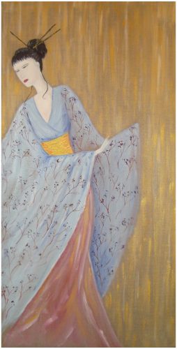 23-Geisha_100x50-Huile