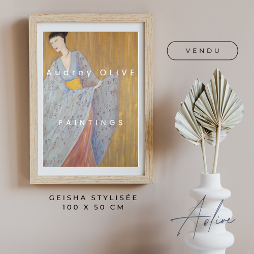 23-Geisha_100x50-Huile