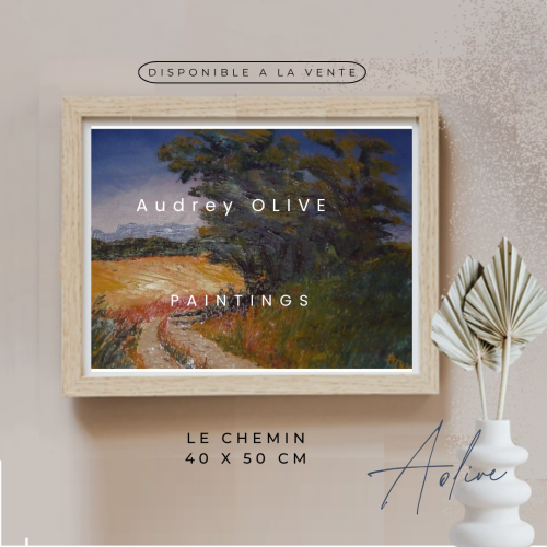 27-IlCammino_40x30-HuileCouteau