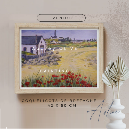 8-CoquelicotsBretagne_46x37-Acrylique