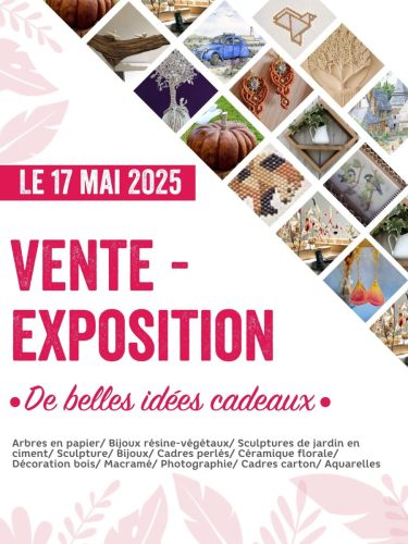 Affiche 17 mai Exposition Vente (60 x 80 cm)