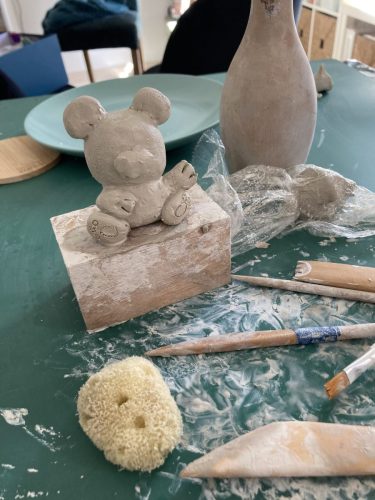 Argile autodurcissante