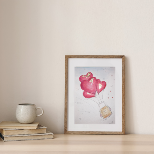 Envol d'Amour - 24 x 18 cm