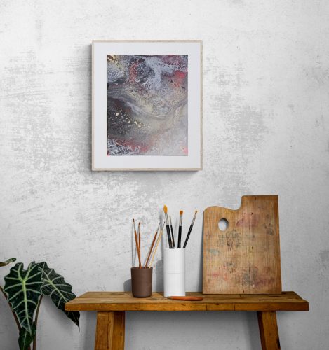 Fluidart noir or rouge