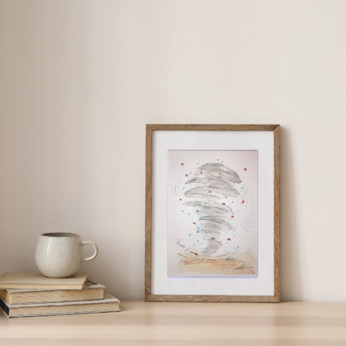 Tornade d'Amour - 24 x 18 cm
